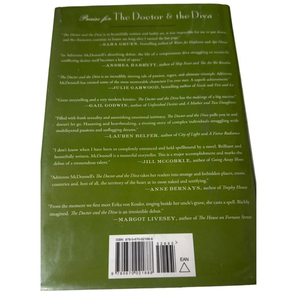The Doctor & the Diva Novel by Adrienne McDonnell Sku 0055